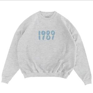 LIMITED EDITION SPOTIFY FANS FIRST 1989 (Taylor’s Version) grey crewneck